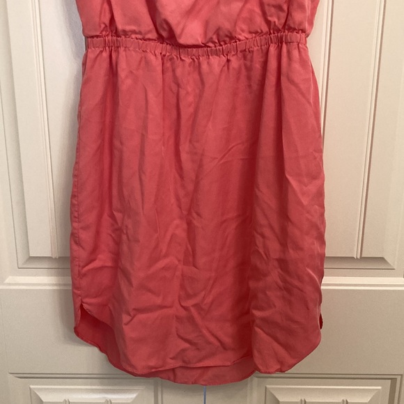 H Halston coral dress - medium - Picture 3 of 5